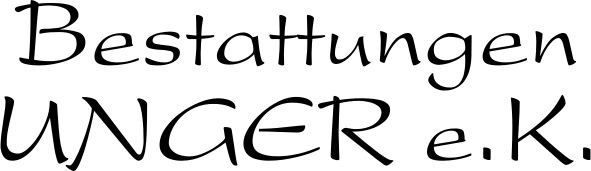 Logo Bestattungen UNGER e.K. Weissenburg